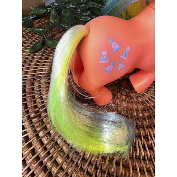 My little Pony Vintage G1 Party Time Twinkle Eyed Pony 1985 Birthday Party Gift - Picture 6 of 7